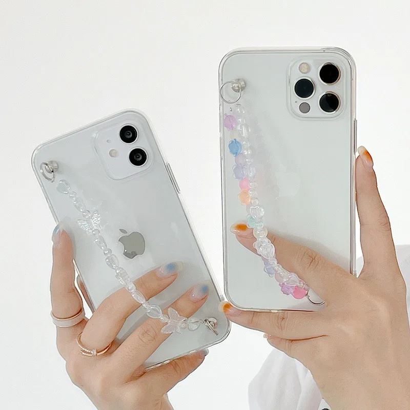 Bracelet Chain Clear Phone Case For iPhone 12 Mini 11 Pro XS Max XR X 8 7 Plus SE 2020 Soft TPU Cases Shockproof Silicone Cover
Bracelet Chain Clear Phone Case For iPhone 12 Mini 11 Pro XS Max XR X 8 7 Plus SE 2020 Soft TPU Cases Shockproof Silicone Cover
