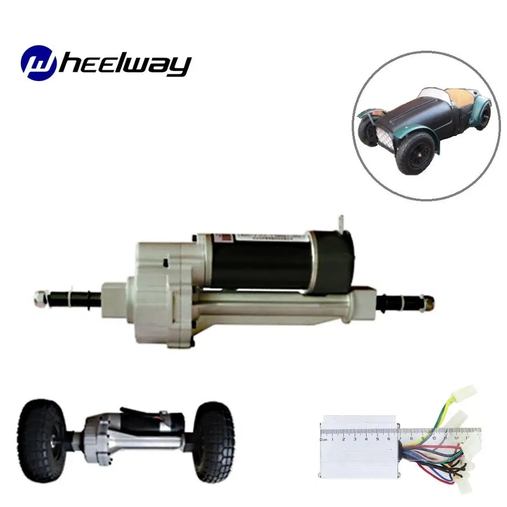 Brushed gear reducer rear axle gear reducer differential motor trolley tricycle electric scooter drive shaft controller kit
Brushed gear reducer rear axle gear reducer differential motor trolley tricycle electric scooter drive shaft controller kit