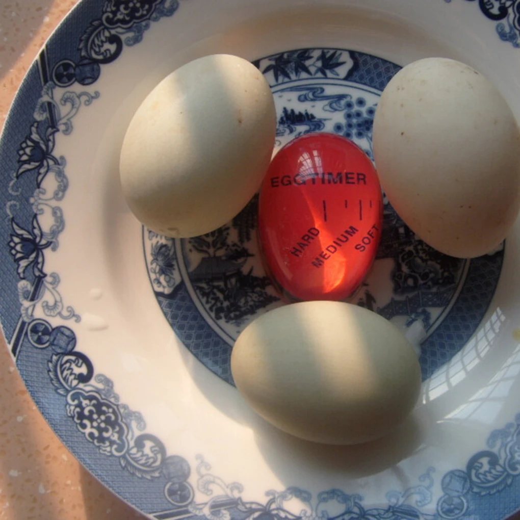Egg Perfect Color Changing Timer Yummy Soft Hard Boiled Eggs Cooking Kitchen Eco-Friendly Resin Red Eggs tools
Egg Perfect Color Changing Timer Yummy Soft Hard Boiled Eggs Cooking Kitchen Eco-Friendly Resin Red Eggs tools