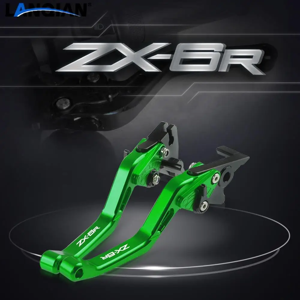 For Kawasaki ZX 636 ZX 6R Motorcycle Short Aluminum Adjustable Brake Clutch Levers ZX636 2000-2004 ZX6R 2000-2016 Accessories
For Kawasaki ZX 636 ZX 6R Motorcycle Short Aluminum Adjustable Brake Clutch Levers ZX636 2000-2004 ZX6R 2000-2016 Accessories