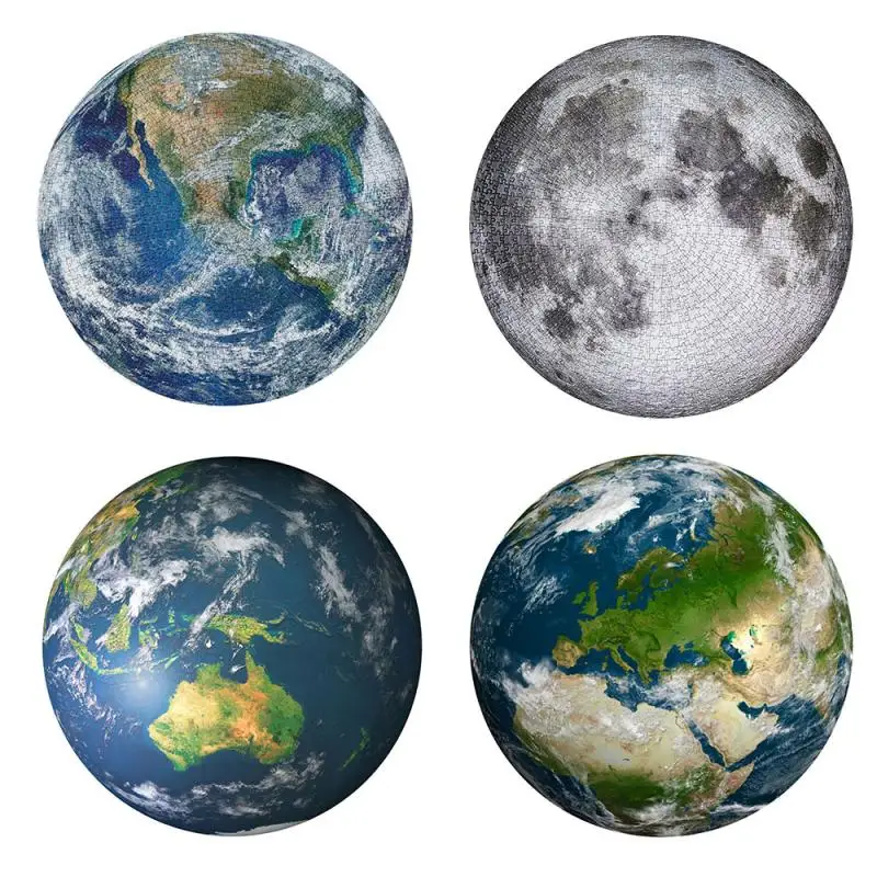 1000 puzzle children adult puzzle decompression moon earth round fun puzzle toy 
1000 puzzle children adult puzzle decompression moon earth round fun puzzle toy