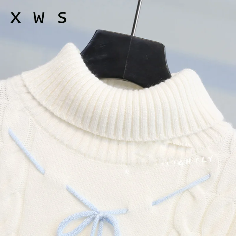2020 Women High Turtleneck Green Sweater and Jumpers Long Sleeve stripe Oversized Pullovers Thick Winter Knitwear Korean
2020 Women High Turtleneck Green Sweater and Jumpers Long Sleeve stripe Oversized Pullovers Thick Winter Knitwear Korean