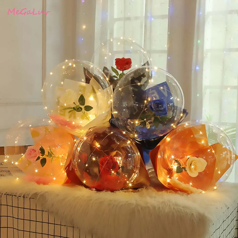 Led Light Rose Balloons Birthday Party Decoration Valentine's Day Gift Wedding Decoration Christmas Led Balloon Rose Bouquet
Led Light Rose Balloons Birthday Party Decoration Valentine's Day Gift Wedding Decoration Christmas Led Balloon Rose Bouquet