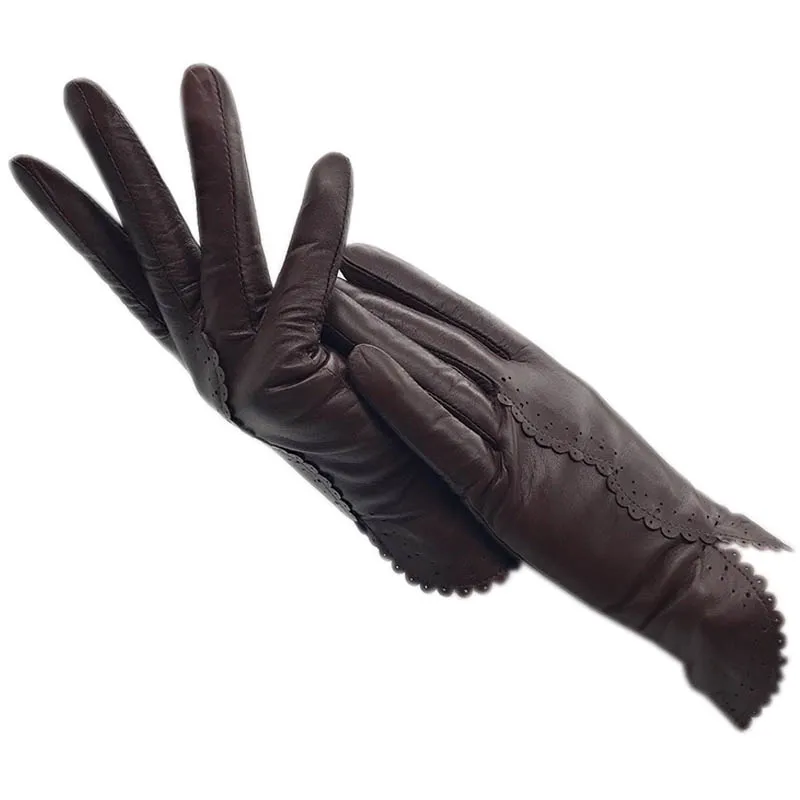 Gloves Winter Ladies Wrist Fashion Sheepskin Gloves Genuine Leather New Warm Genuine Motorcycle Driving Cold Gloves Black Brown
Gloves Winter Ladies Wrist Fashion Sheepskin Gloves Genuine Leather New Warm Genuine Motorcycle Driving Cold Gloves Black Brown