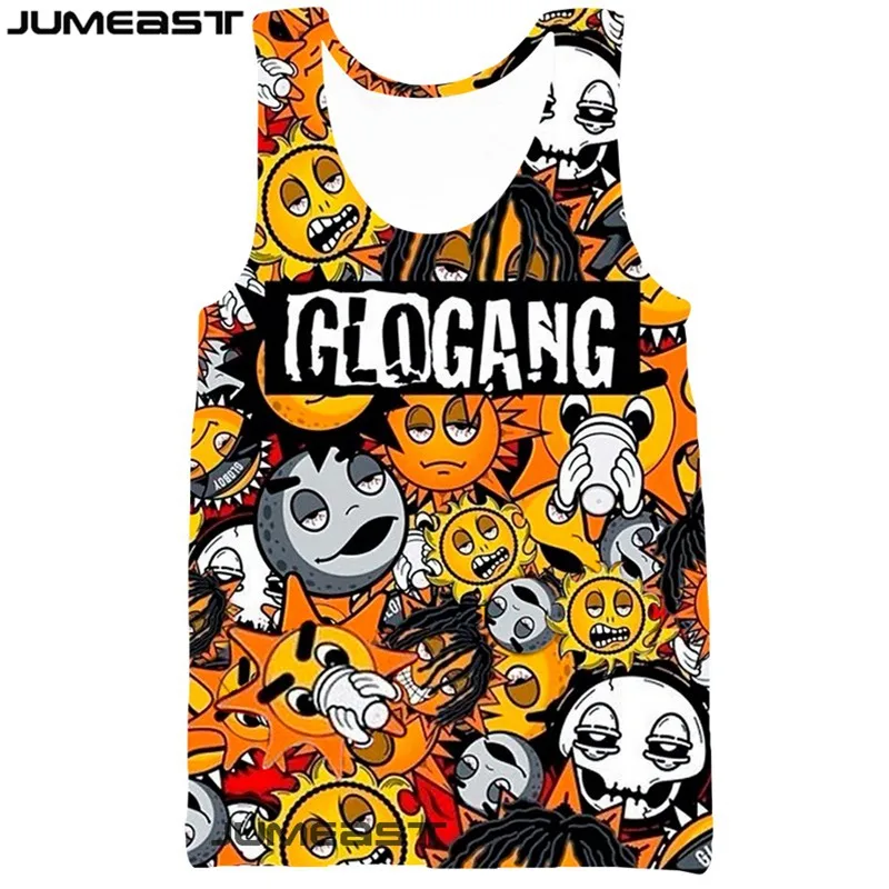 Jumeast Brand Men Women 3D Printed Vest Glogang Streetwear Fashion Funny Short Sleeve Sport Pullover Summer Tank Tops Tees
Jumeast Brand Men Women 3D Printed Vest Glogang Streetwear Fashion Funny Short Sleeve Sport Pullover Summer Tank Tops Tees