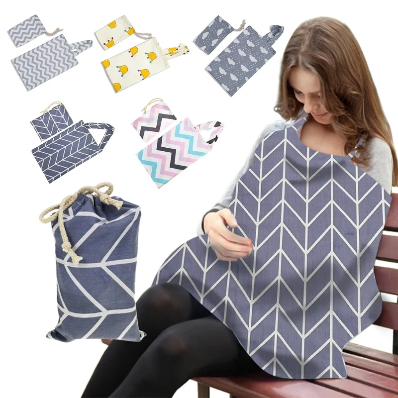 Breathable Mother Breastfeeding Cover Cotton Muslin Baby Feeding Shawl Pad Outdoor Maternity Nursing Cape Apron 
Breathable Mother Breastfeeding Cover Cotton Muslin Baby Feeding Shawl Pad Outdoor Maternity Nursing Cape Apron