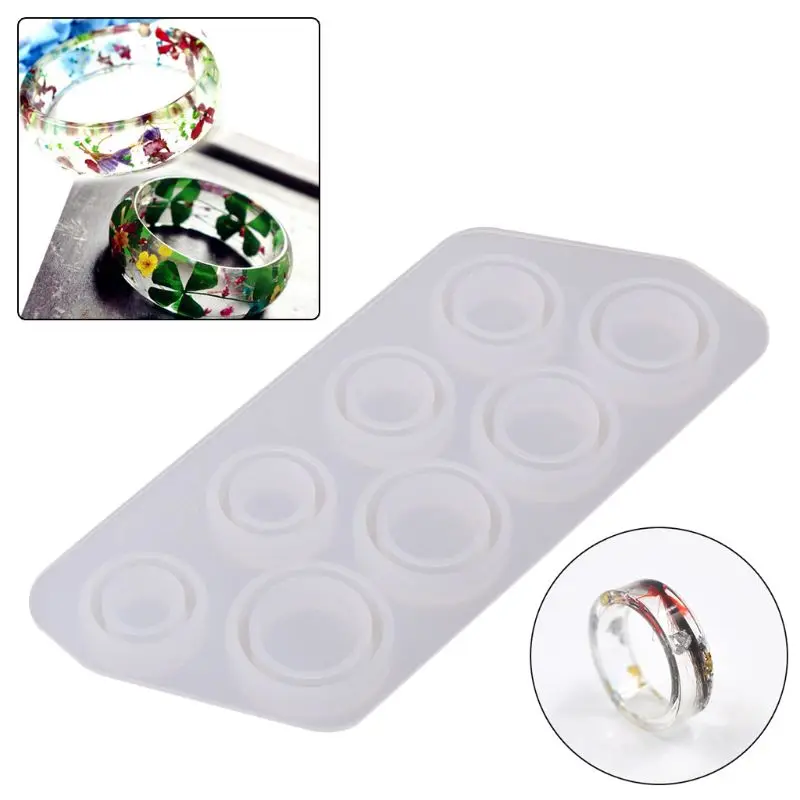 Flat Rings Mold Collection Handmade DIY Making Ring Jewelry Silicone Mold Crystal Epoxy Mould
Flat Rings Mold Collection Handmade DIY Making Ring Jewelry Silicone Mold Crystal Epoxy Mould