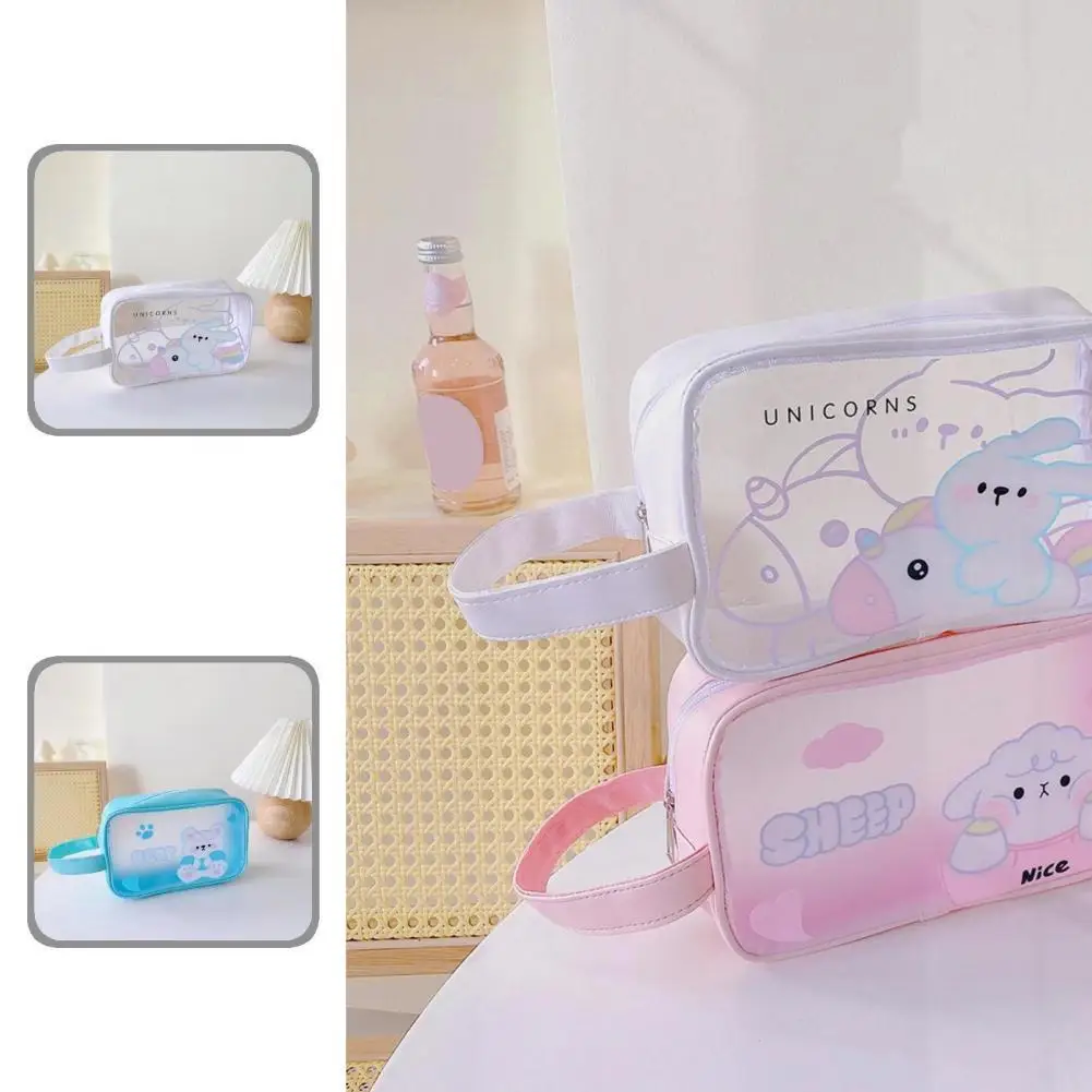 Fine Workmanship Sturdy Cartoon Pattern Handle Cosmetic Makeup Pouch for Travel
Fine Workmanship Sturdy Cartoon Pattern Handle Cosmetic Makeup Pouch for Travel