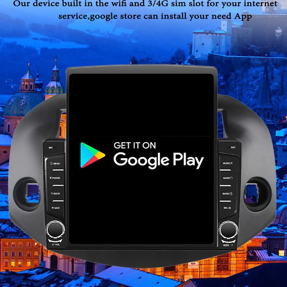 New!! 9.7'' 2din Android 10.0 Car DVD Player for Toyota RAV4 Rav 4 2007 2008 2009 2010 2011 Car Radio GPS Navigation Wifi Player
New!! 9.7'' 2din Android 10.0 Car DVD Player for Toyota RAV4 Rav 4 2007 2008 2009 2010 2011 Car Radio GPS Navigation Wifi Player