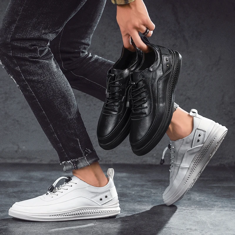Casual Men's Sneakers Man Shoes Casual Men Leather Sport Mens Zapatillas For Black Sports Spring Causal Leisure
Casual Men's Sneakers Man Shoes Casual Men Leather Sport Mens Zapatillas For Black Sports Spring Causal Leisure