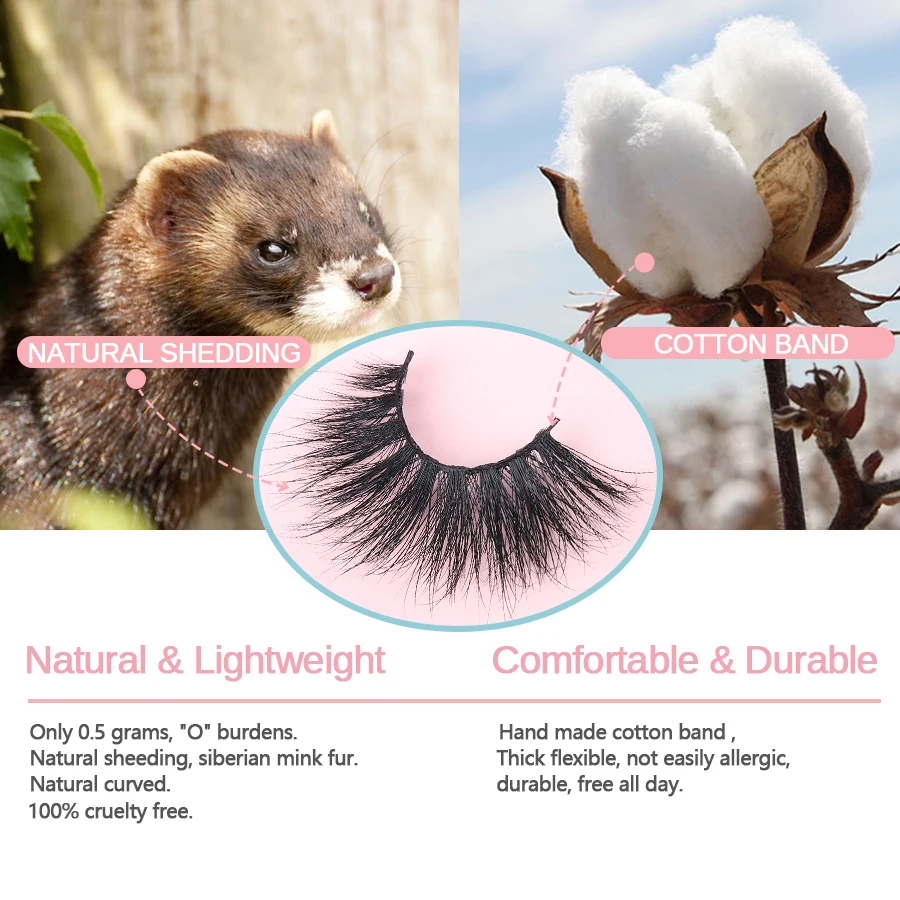 Beeos 25 MM Mink Eyelashes Bulk Makeup Lashes Wholesale Fluffy Soft False Eyelashes Beauty Make Up Eyelash Extension Tools Shop
Beeos 25 MM Mink Eyelashes Bulk Makeup Lashes Wholesale Fluffy Soft False Eyelashes Beauty Make Up Eyelash Extension Tools Shop