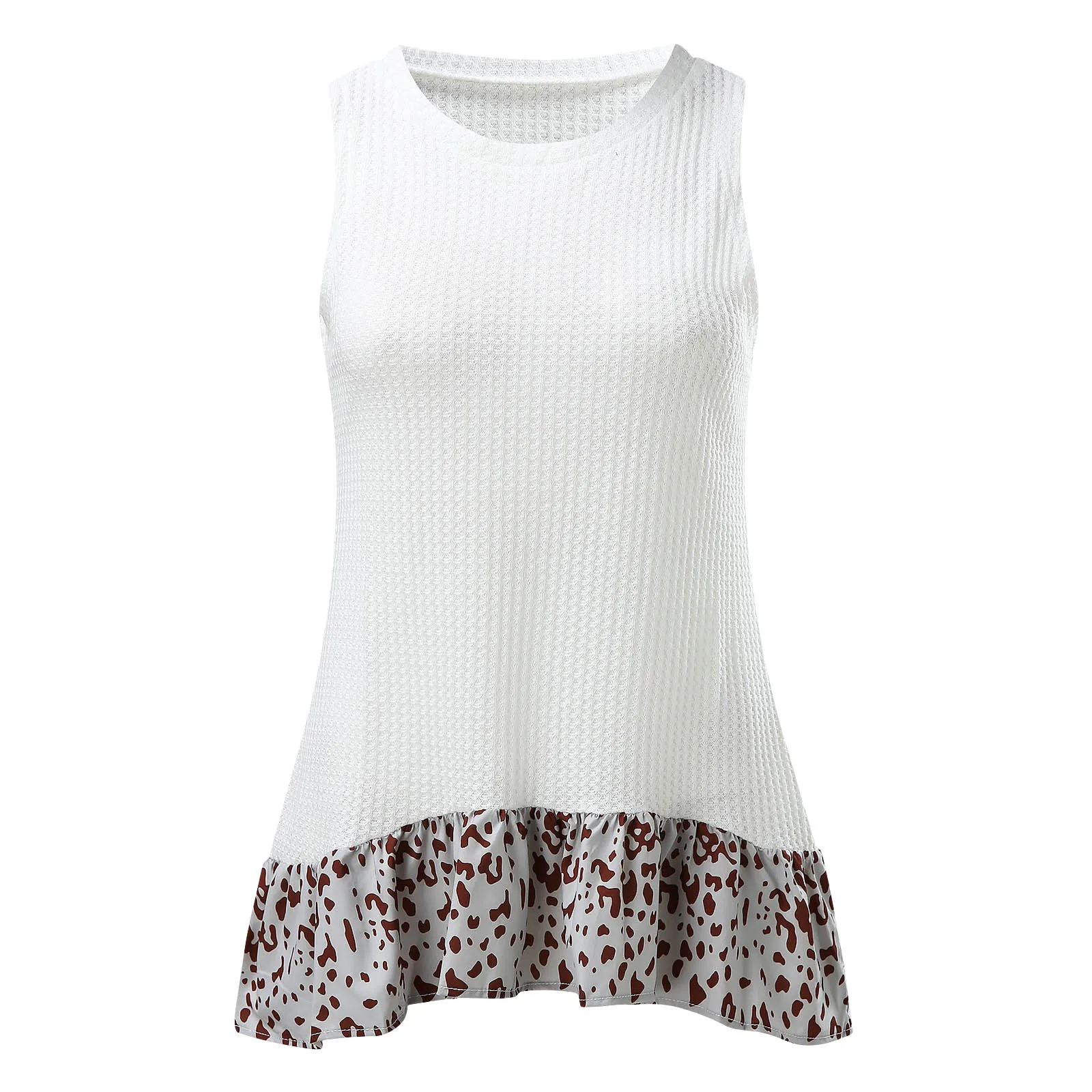 Leopard Tank Top 2021 Women Plus Size Vests Tops Femme Casual Sleeveless Blusas Women's Tank Top
Leopard Tank Top 2021 Women Plus Size Vests Tops Femme Casual Sleeveless Blusas Women's Tank Top