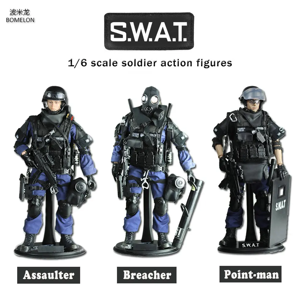 2021 Newest Figure12 " 1/6 Scale Military Toy Soldiers Model Police Action Figures SWAT Assaulter/Breacher/Point-man Boys Toys
2021 Newest Figure12 " 1/6 Scale Military Toy Soldiers Model Police Action Figures SWAT Assaulter/Breacher/Point-man Boys Toys