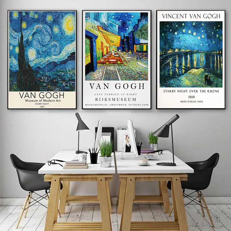 Van Gogh's Famous Paintings Canvas On The Wall Cafe Terrace At Night Posters And Prints Art Picture For Living Room Home Decor
Van Gogh's Famous Paintings Canvas On The Wall Cafe Terrace At Night Posters And Prints Art Picture For Living Room Home Decor