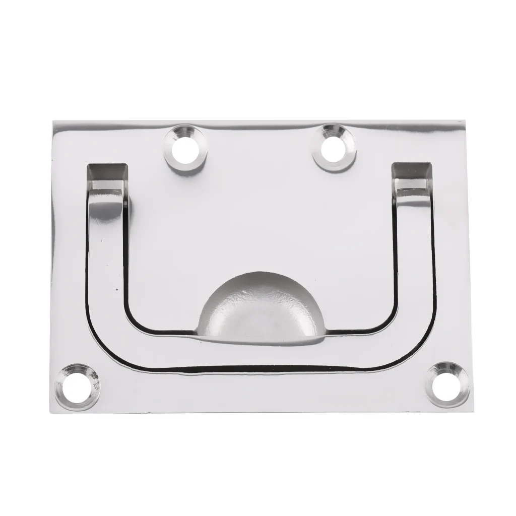 Stainless Steel Flush Cabinet Handle W / Boat Locking Latch
Stainless Steel Flush Cabinet Handle W / Boat Locking Latch
