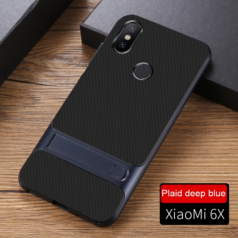 Silicone Mobile Phone Back Case for Xiaomi Mi A2 6X Case Cover 3D Stand Holder TPU PC Hybrid Shockproof Armor Xiaomi6X MiA2 Mi6X
Silicone Mobile Phone Back Case for Xiaomi Mi A2 6X Case Cover 3D Stand Holder TPU PC Hybrid Shockproof Armor Xiaomi6X MiA2 Mi6X