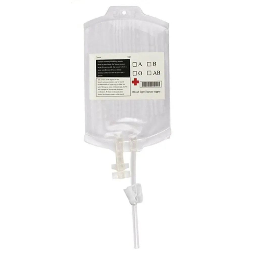 Safe Pvc Material Reusable Blood Drink Bag Transparent Medical Halloween Vampire Pouch Props
Safe Pvc Material Reusable Blood Drink Bag Transparent Medical Halloween Vampire Pouch Props
