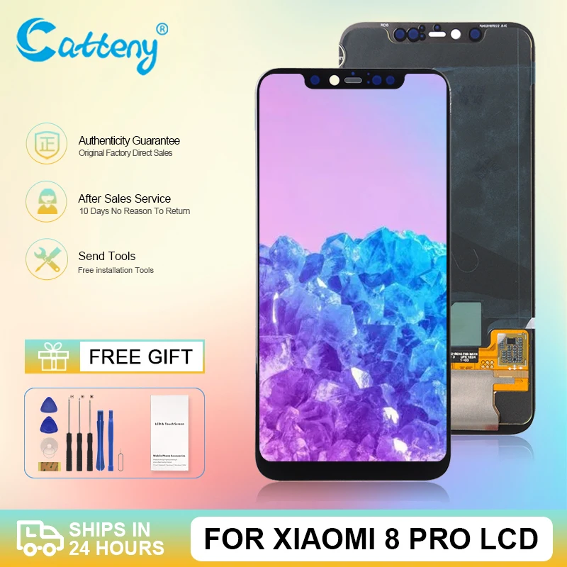 Дисплейный модуль для Xiaomi Mi 8 Explorer, сенсорный ЖК-экран, дигитайзер, бесплатная доставка
Дисплейный модуль для Xiaomi Mi 8 Explorer, сенсорный ЖК-экран, дигитайзер, бесплатная доставка
