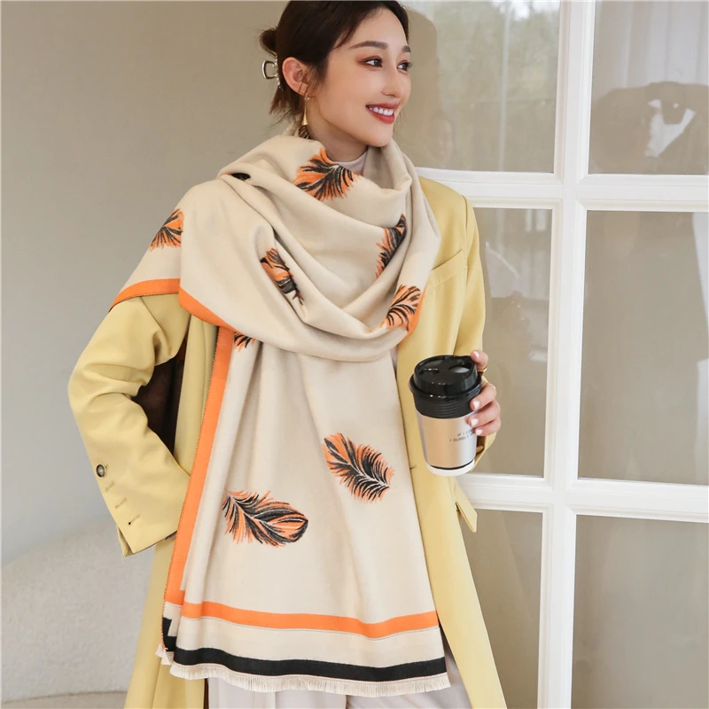 2022 New Thick Warm Cashmere Scarf for Women Elegant Print Pashmina Female Double-sided Large Bufanda Shawls And Wraps
2022 New Thick Warm Cashmere Scarf for Women Elegant Print Pashmina Female Double-sided Large Bufanda Shawls And Wraps