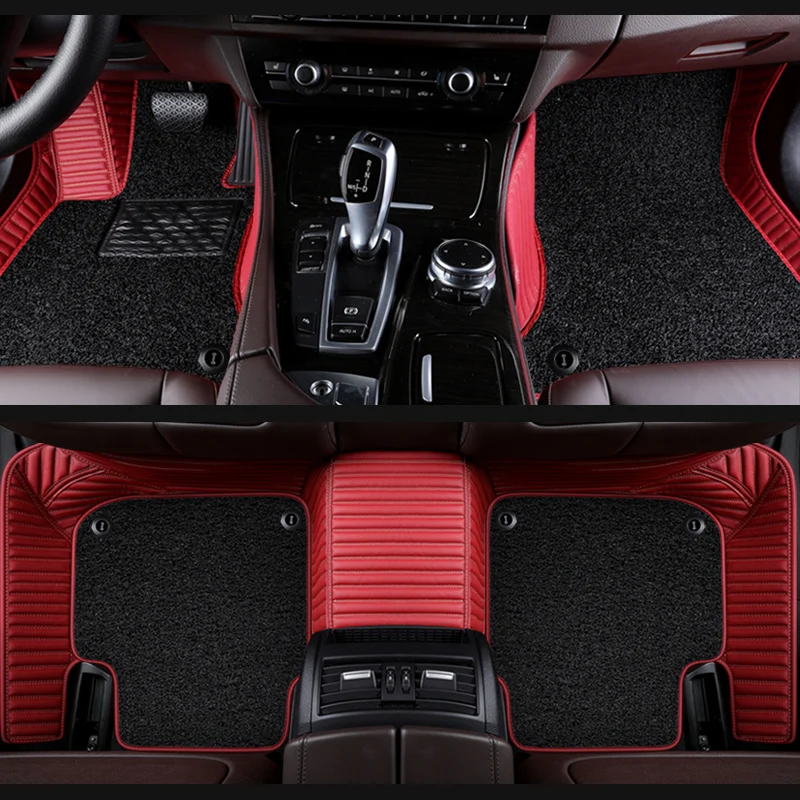 custom car floor mats For renault fluence kadjar captur scenic 3 laguna sandero car accessories Double layer Foot mats
custom car floor mats For renault fluence kadjar captur scenic 3 laguna sandero car accessories Double layer Foot mats
