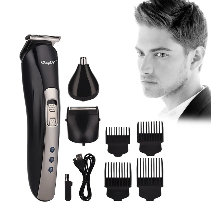 3 in 1 Shaver Hair Trimmer Rechargeable Nose Hair Clipper Professional Beard Razor Haircut Cutting Machine
3 in 1 Shaver Hair Trimmer Rechargeable Nose Hair Clipper Professional Beard Razor Haircut Cutting Machine
