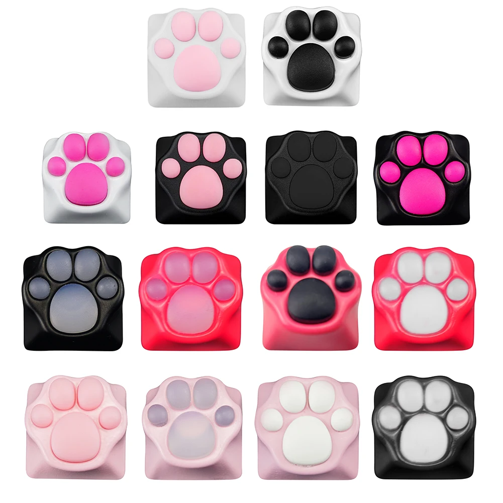 Key Covers Lovely Cat Paw Aluminum Alloy Base Keycap Supplies for Mechanical Keyboard Computer Peripherals
Key Covers Lovely Cat Paw Aluminum Alloy Base Keycap Supplies for Mechanical Keyboard Computer Peripherals