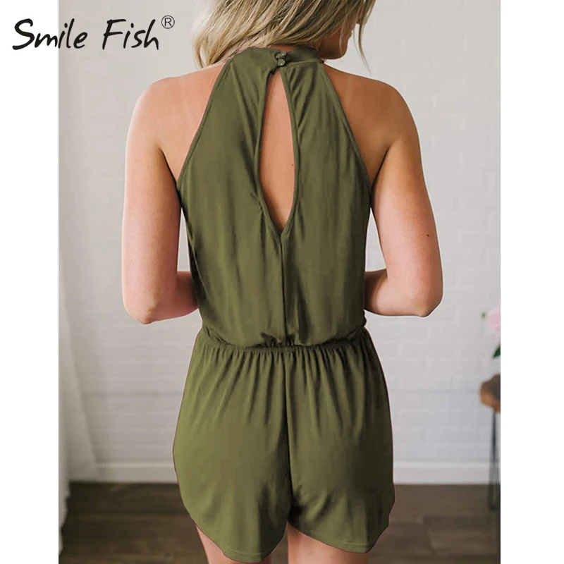 Elegant 2021 Casual Women Summer Beach Vacation Playsuits Office Lady Rompers Halter Neck Off Shoulder Yellow Playsuits G2556 
Elegant 2021 Casual Women Summer Beach Vacation Playsuits Office Lady Rompers Halter Neck Off Shoulder Yellow Playsuits G2556