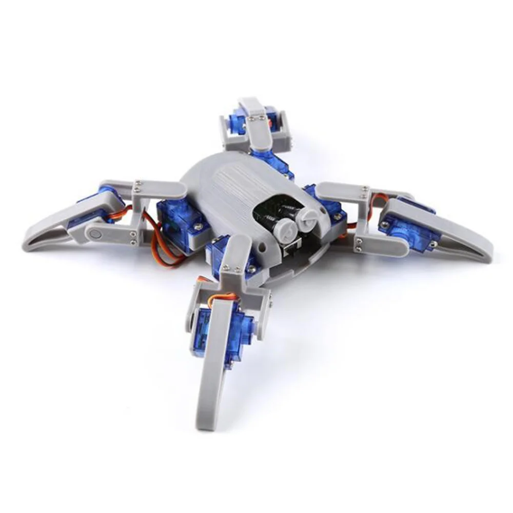 Bionic Quadruped Spider Robot Kit for Arduino,Wifi Diy, STEM Crawling Robot, ESP8266,NodeMCU,Arduino Robot Kit
Bionic Quadruped Spider Robot Kit for Arduino,Wifi Diy, STEM Crawling Robot, ESP8266,NodeMCU,Arduino Robot Kit