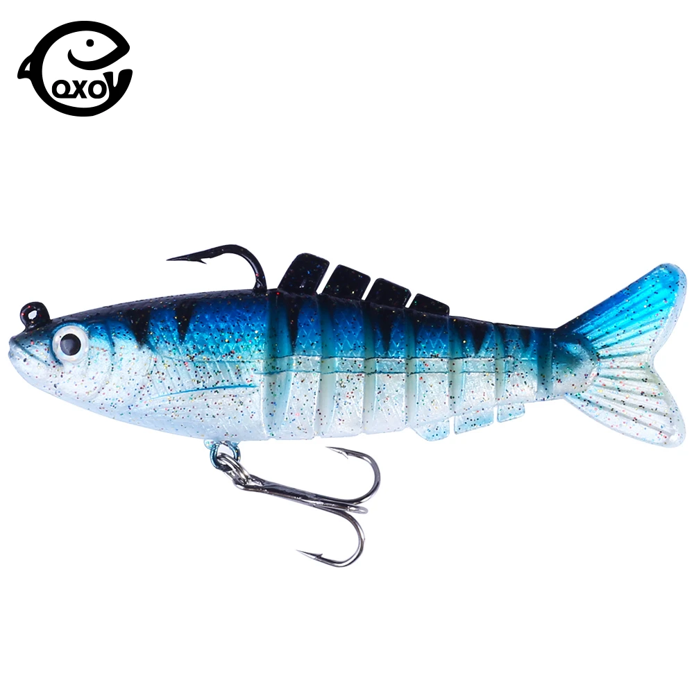QXO Fishing Soft 18g 9cm Silicone Swing Lure Swimbait Surface Wobbler Sea Sinkers
QXO Fishing Soft 18g 9cm Silicone Swing Lure Swimbait Surface Wobbler Sea Sinkers