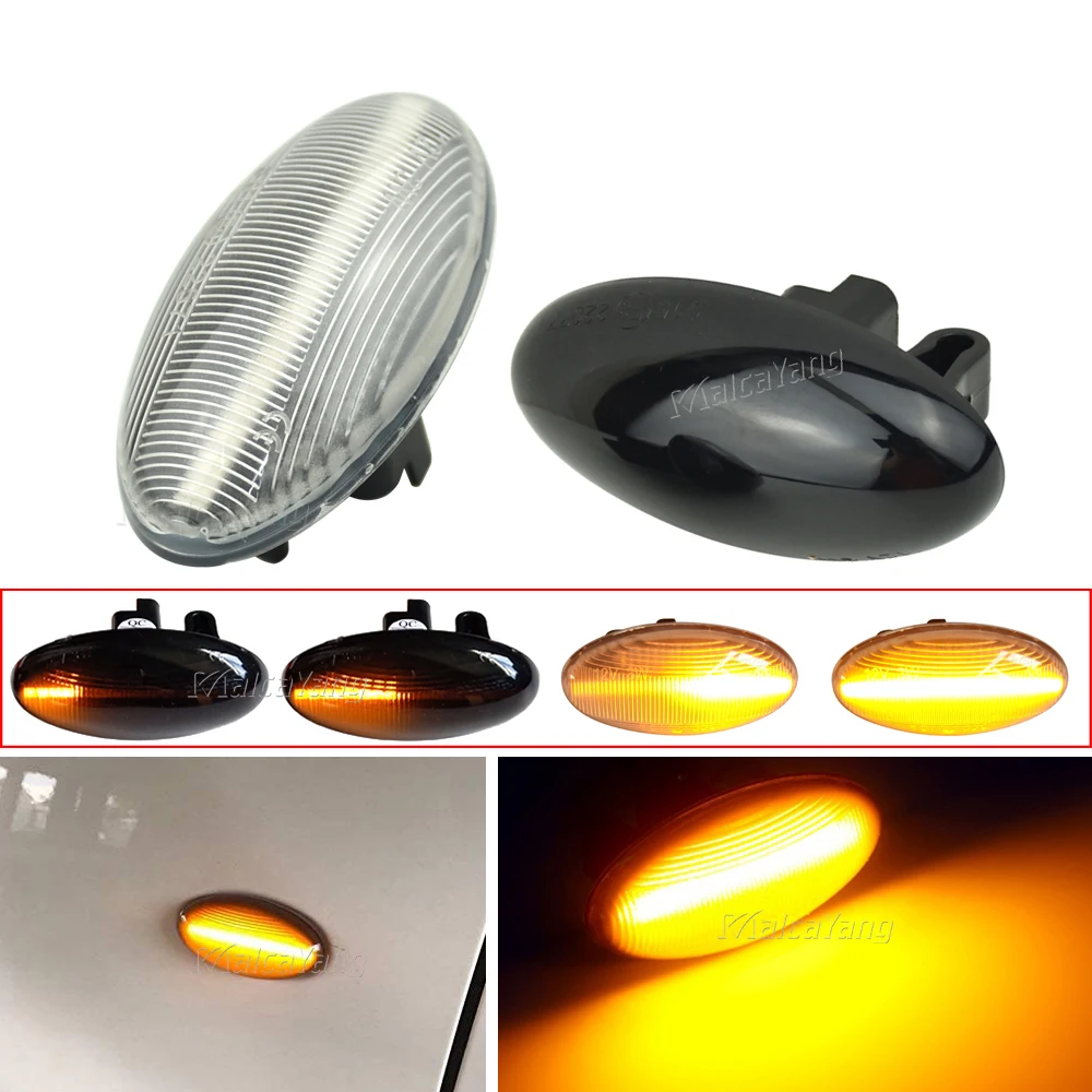LED Dynamic Turn Signal Side Marker Light Sequential Blinker Lamp For Peugeot 307 206 207 407 107 607 1007 Citroen C1 C2 C3 C5
LED Dynamic Turn Signal Side Marker Light Sequential Blinker Lamp For Peugeot 307 206 207 407 107 607 1007 Citroen C1 C2 C3 C5