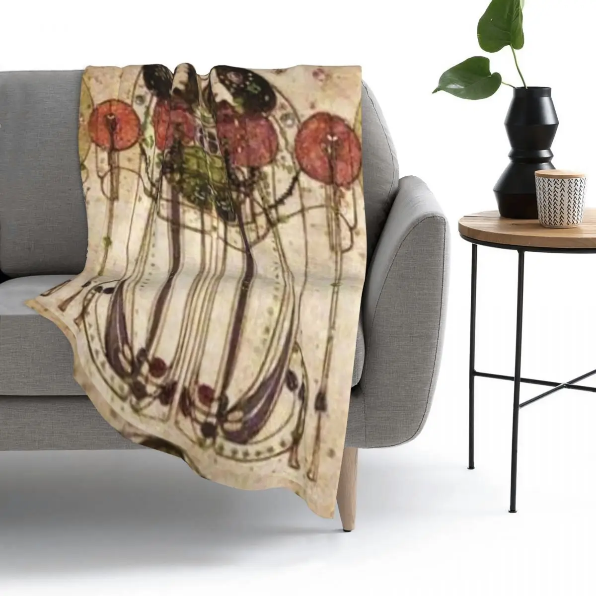 Charles Rennie Mackintosh.The Wassail 1900 Throw Blanket BedBlanket SofaBlanket flannel Warm bedding On Home travel Adult child
Charles Rennie Mackintosh.The Wassail 1900 Throw Blanket BedBlanket SofaBlanket flannel Warm bedding On Home travel Adult child
