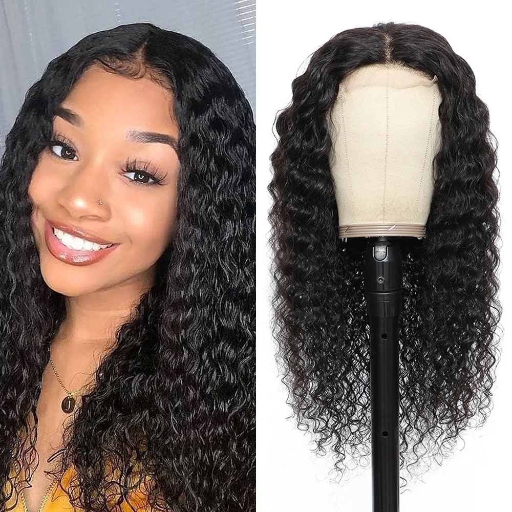 4x4 Lace Closure Wigs Deep Wave Lace Front Human Hair Wigs 150% Density Brazilian Virgin Human Hair Wigs for Black Women
4x4 Lace Closure Wigs Deep Wave Lace Front Human Hair Wigs 150% Density Brazilian Virgin Human Hair Wigs for Black Women