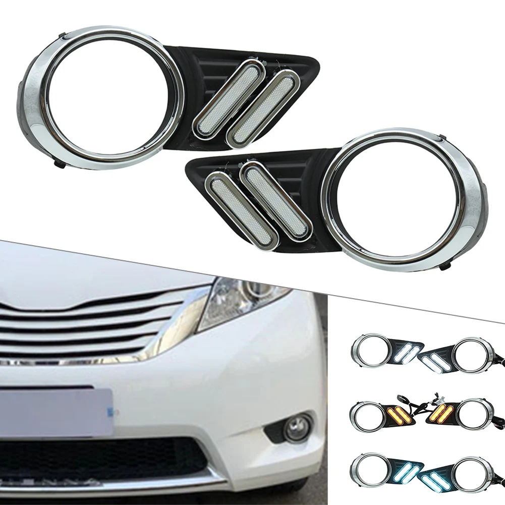 1 пара Автомобильных СВЕТОДИОДНЫХ указателей поворота для Toyota Sienna 2011 2012 2013 2014 3 цвета Передний Бампер дневные ходосветильник огни s DRL
1 пара Автомобильных СВЕТОДИОДНЫХ указателей поворота для Toyota Sienna 2011 2012 2013 2014 3 цвета Передний Бампер дневные ходосветильник огни s DRL