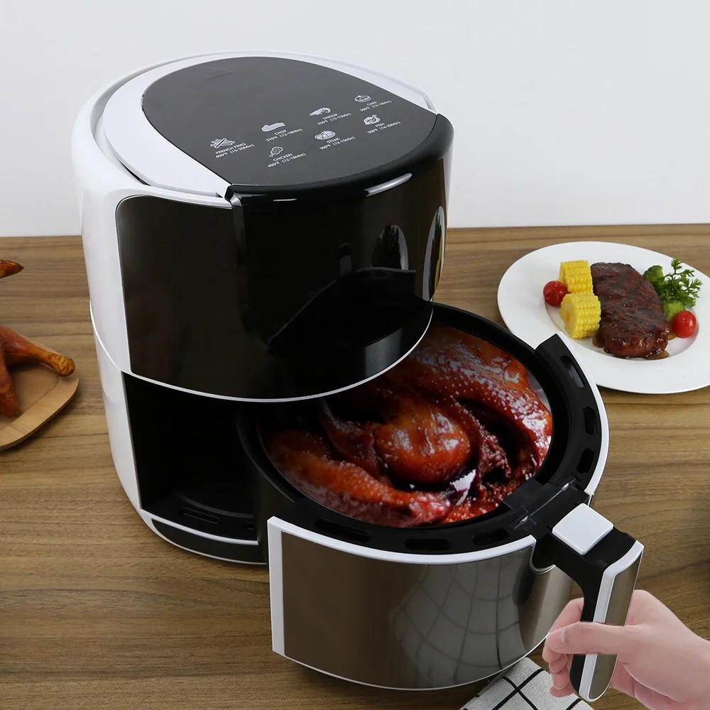

Perfect Gift Air Fryers with Cool Handle Ceramic Coating Smart Electric Deep Fryer No Oil