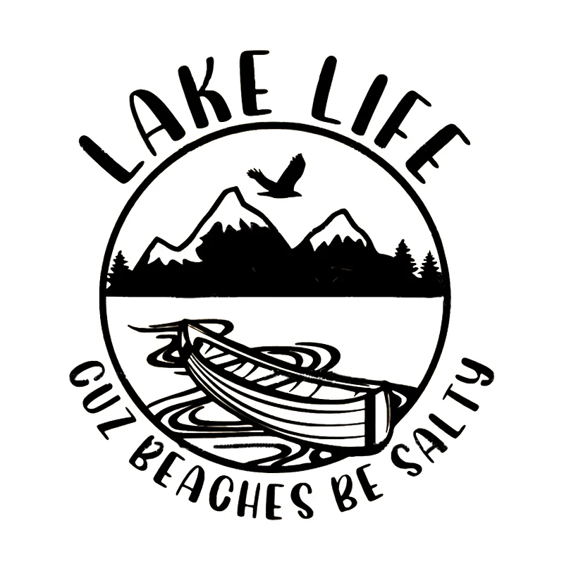 16*14.5cm Lake Life Car Stikers Cuz Beaches Be Salty Vinyl Decal JDM Drift car stickers and decals funny
16*14.5cm Lake Life Car Stikers Cuz Beaches Be Salty Vinyl Decal JDM Drift car stickers and decals funny