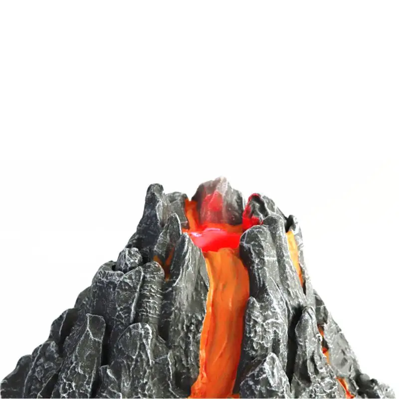 Simulation Volcano Model Spray Red Light Train Dinosaur Model Toy Accessories Sand Table Layout
Simulation Volcano Model Spray Red Light Train Dinosaur Model Toy Accessories Sand Table Layout