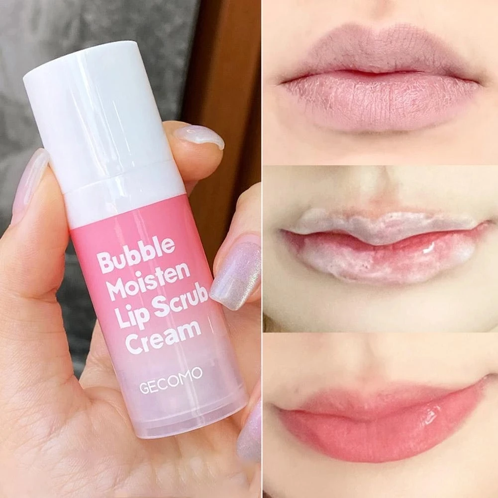 Bubble Scrub Gentle Exfoliating Lip Balm Moisturizing Keratin Cream Reduce Lip Lines Dead Skin Anti Aging Natural Wrinkle Care
Bubble Scrub Gentle Exfoliating Lip Balm Moisturizing Keratin Cream Reduce Lip Lines Dead Skin Anti Aging Natural Wrinkle Care