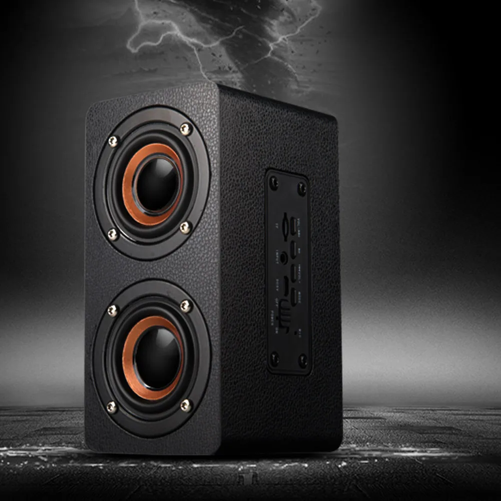 Retro Wooden Wireless Bluetooth Speaker Portable Outdoor HIFI Bass Speaker Multifunctional NC99
Retro Wooden Wireless Bluetooth Speaker Portable Outdoor HIFI Bass Speaker Multifunctional NC99