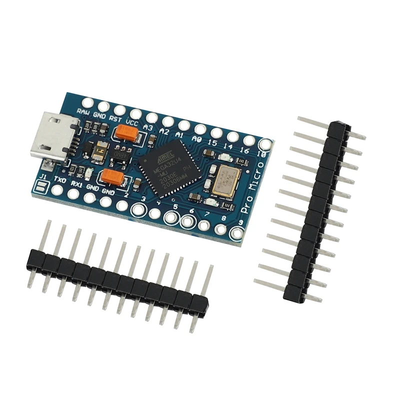 Pro Mini ATMEGA32U4 5V / 16MHz Board Module with 2 Row Pin header for Arduino Leonardo Pro Mini TE 463
Pro Mini ATMEGA32U4 5V / 16MHz Board Module with 2 Row Pin header for Arduino Leonardo Pro Mini TE 463