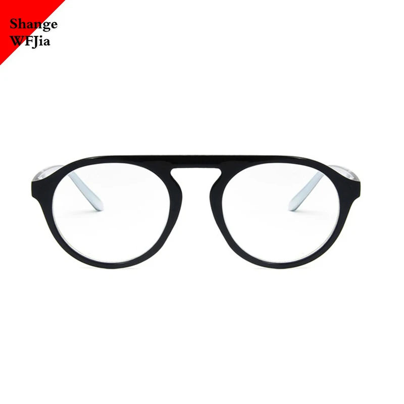 Flat top Round Men Glasses Frame Women Eyeglasses Vintage Square Clear Lens Optical Spectacle | Аксессуары для одежды