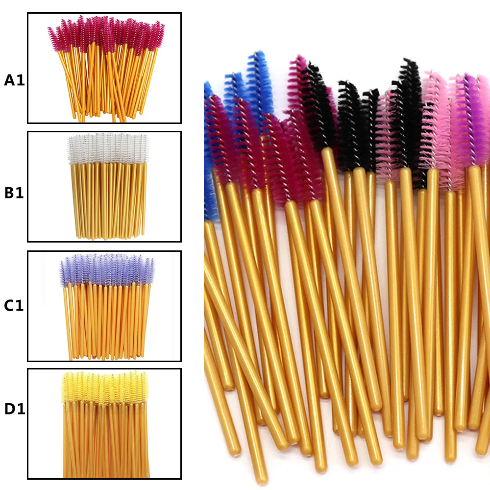 100 Pcs/Lot Disposable Eyelash Brush Soft Head Plastic Handle Mascara Makeup Brush Mini Brushes Cosmetic Tools Supplies
100 Pcs/Lot Disposable Eyelash Brush Soft Head Plastic Handle Mascara Makeup Brush Mini Brushes Cosmetic Tools Supplies