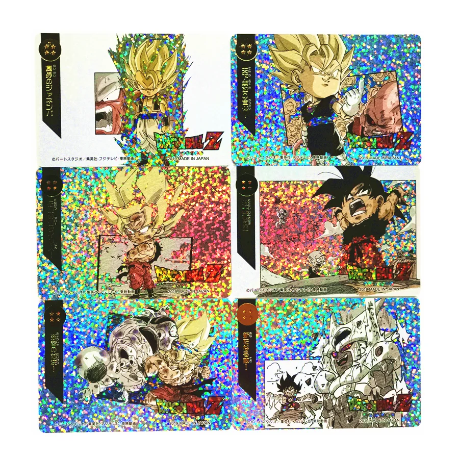 18pcs/set Super Saiyan Dragon Ball Z Q No.4 Heroes Battle Card Ultra Instinct Goku Vegeta Game Collection Cards
18pcs/set Super Saiyan Dragon Ball Z Q No.4 Heroes Battle Card Ultra Instinct Goku Vegeta Game Collection Cards