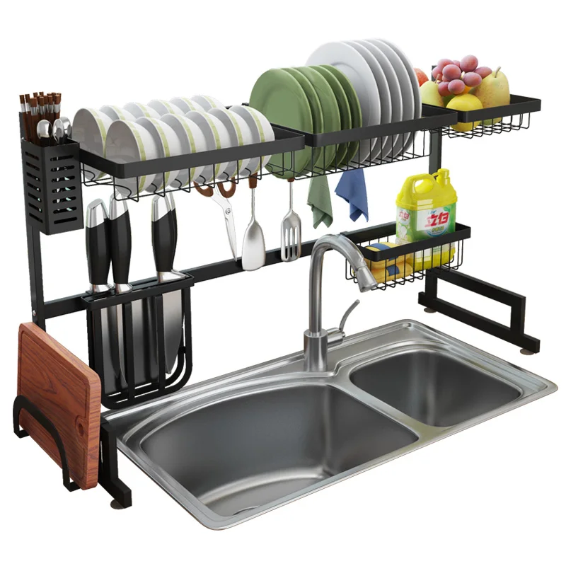 Kitchen Sink Sponge Holder Strong Bearing Capacity Plate Rack Kitchen Dish Dryer Wall Hooks For Pots And Pan Storage Shelf
Kitchen Sink Sponge Holder Strong Bearing Capacity Plate Rack Kitchen Dish Dryer Wall Hooks For Pots And Pan Storage Shelf