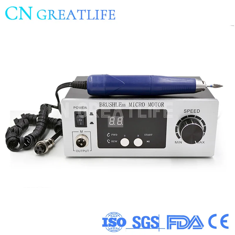 70,000 RPM Non-Carbon Brushless Aluminium Shell Polishing Unit lab Laboratory electric micromotor dental brushless micromotor
70,000 RPM Non-Carbon Brushless Aluminium Shell Polishing Unit lab Laboratory electric micromotor dental brushless micromotor