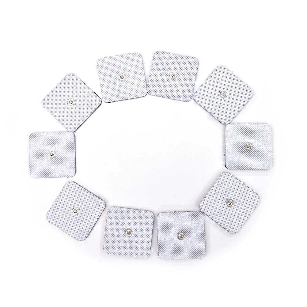 10Pcs 5 *5cm Nerve Stimulator Electrode Pads For Tens Digital Therapy Machine Massager Tens Electrodes
10Pcs 5 *5cm Nerve Stimulator Electrode Pads For Tens Digital Therapy Machine Massager Tens Electrodes
