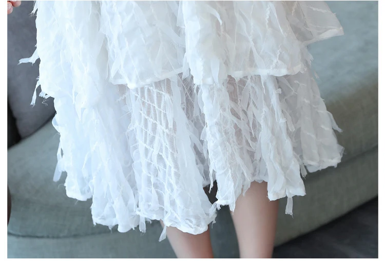 Dresses Summer New Women's Retro Cake Dress Fashion Casual Mid-length Lace Stitching Embroidered Short Sleeve Vestidos Sale Z309
Dresses Summer New Women's Retro Cake Dress Fashion Casual Mid-length Lace Stitching Embroidered Short Sleeve Vestidos Sale Z309