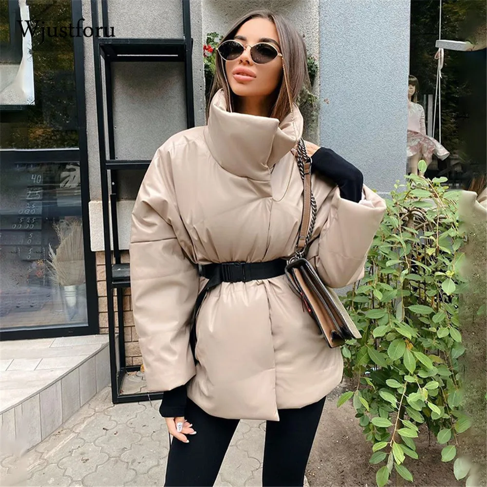 Wjustforu Thick Warm Puffer Jacket Women Warm Stand Up Collar Down Jacket Casual Bubble Coat Parkas Winter Clothes Women 2020
Wjustforu Thick Warm Puffer Jacket Women Warm Stand Up Collar Down Jacket Casual Bubble Coat Parkas Winter Clothes Women 2020