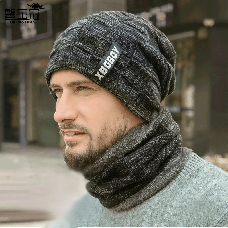 Мужская зимняя шапка CANZE, пуловер, воротник, гетры, костюм, бархатная плотная Шерстяная кепка, вязаная шапка
Мужская зимняя шапка CANZE, пуловер, воротник, гетры, костюм, бархатная плотная Шерстяная кепка, вязаная шапка
