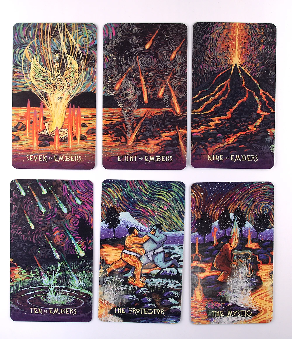The First Edition of Cosma Visions Oracle Prisma Light Visions Tarot Deck with PDF New Beginner Divination Oracle Card Game Toy
The First Edition of Cosma Visions Oracle Prisma Light Visions Tarot Deck with PDF New Beginner Divination Oracle Card Game Toy