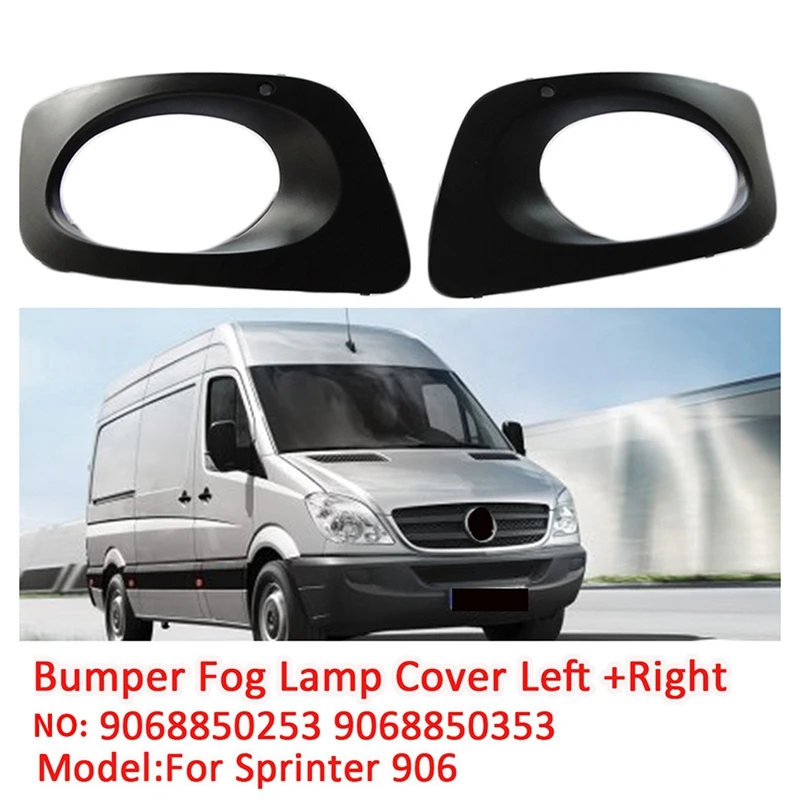 1 Pair Left Right Car Front Bumper Fog Lamp Fog Light Cover for Mercedes-Benz Sprinter W906 9068850253 9068850353
1 Pair Left Right Car Front Bumper Fog Lamp Fog Light Cover for Mercedes-Benz Sprinter W906 9068850253 9068850353